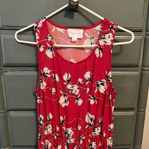 Red Floral Dress- Stitch Fix